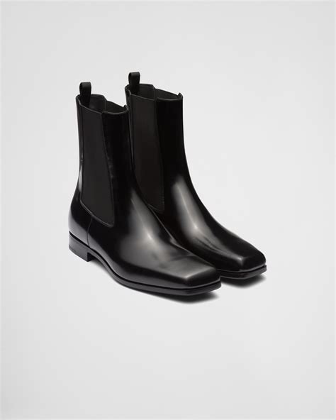 prada rubber chelsea boot|prada chelsea boots men's.